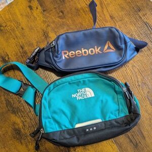 Reebok Blue Belt Bag Compact Durable Design